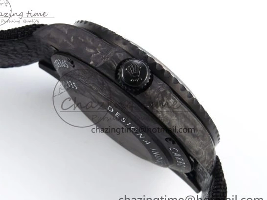 Black Strap Dweller on Dial A2824 DIWF Edition Nylon 43mm Black Best Carbon Sea 0411